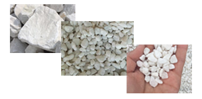 雪花白石英砂、方解石粉、水磨石的岫巖鈣粉廠(chǎng)